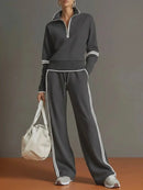 Conjunto Milano™ Casual com Zíper Premium
