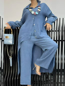 Conjunto Aurora Comprido Louvia